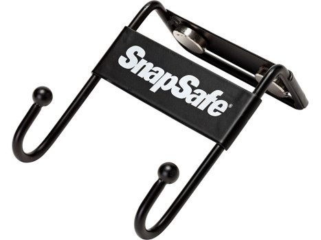 SnapSafe 75911 Magnetic Safe Hook Black Steel Magnet