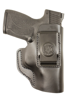 DeSantis Gunhide 031BA8JZ0 Insider  IWB Black Leather Belt Clip Fits Sig P365 Right Hand                                                                                                                
