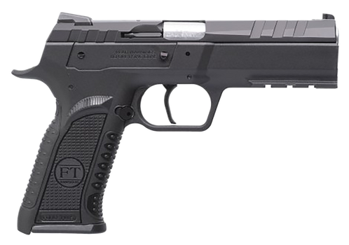 Tanfoglio TFFORCES9 Force Esse 9mm Luger 16+1 4.40" Stainless Steel Barrel, Black Serrated Steel Slide, Black Polymer Frame w/Picatinny Rail, Textured Grip                                             