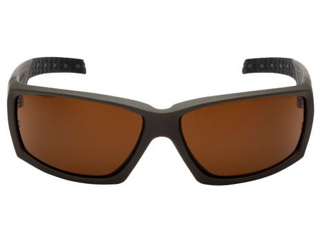 Pyramex VGSG718T Venture Gear Tactical Overwatch Adult Bronze Lens Anti-Fog Polycarbonate OD Green Frame
