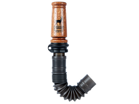 Primos 701 Hardwood Grunter Grunter Call Attracts Deer Species Black/Natural Wood/Plastic