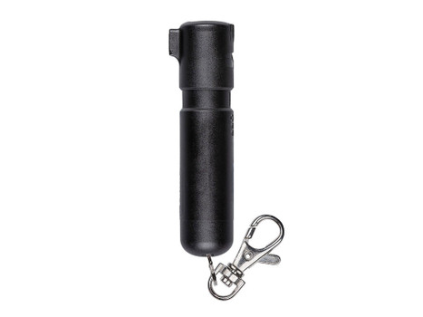 Sabre Mighty Discreet Pepper Spray Capsaicin UV Dye 12 ft Includes Key Ring/Snap Clip
