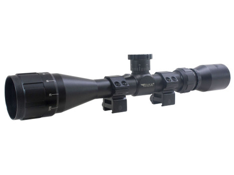 BSA 17312X40AO Sweet 17 Black Matte 3-12x 40mm AO 1" Tube 30/30 Duplex Reticle