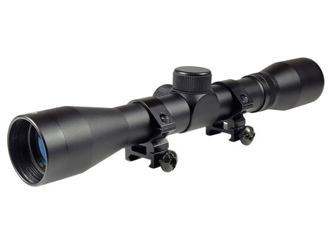 TruGlo TG-85043XB Buckline Black Anodized 4x32mm 1" Tube Duplex Reticle