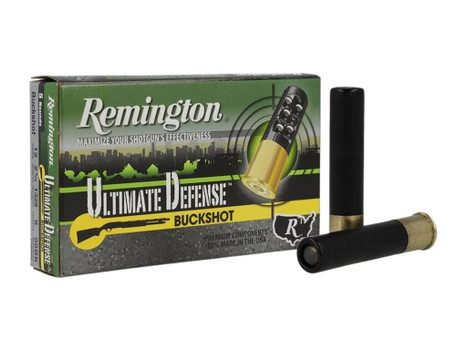 Remington Ammunition 20707 Ultimate Defense Buckshot 410Gauge 3" 000Buck Shot 15 Per Box/10 Case