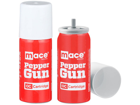 Mace 80421 Pepper Cartridges OC Pepper Range 25ft 2Pack