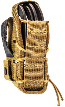 High Speed Gear 13DC10CB TACO Handcuff Holder Nylon Coyote Brown Adaptable Belt Mount Up to 2.25"                                                                                                       