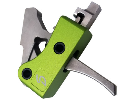 Stern Defense 009H2SNIBD1M H2S Drop In Trigger Green Fits AR10/AR15