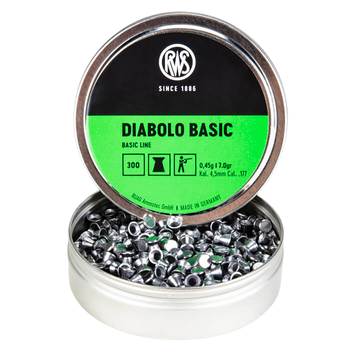 Umarex USA 2317398 Diabolo Basic Basic Line 177 300 CT                                                                                                                                                  
