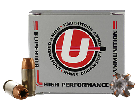 Underwood Ammo 334 Sporting  45ACP+P 230gr Jacketed Hollow Point 20 Per Box/10 Case                                                                                                                     