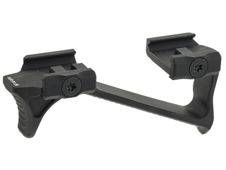 Leapers MTAFGP01 Ultra Slim Foregrip Matte Black Anodized Aluminum