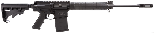 Smith & Wesson 811308 M&P10 Optic Ready 308/7.62x51mm NATO 20+1 18" Armornite Barrel, Matte Black Receiver, Black 6 Position Stock & Polymer Grip, Ambidextrous Manual Safety                           