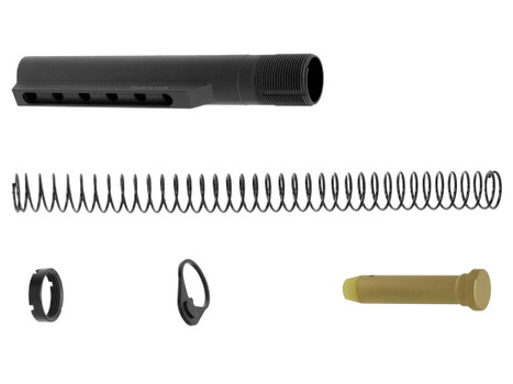 UTG Pro TLU001-KIT Receiver Extension Kit Mil-Spec AR-15 6 position Black Hardcoat Anodized Aluminum Rifle