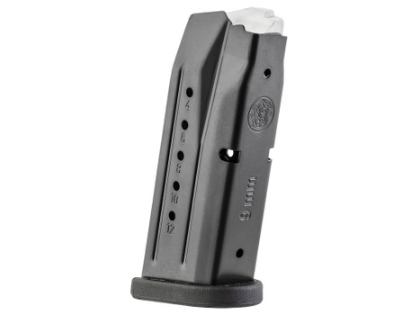 Smith & Wesson 194540000 M&P Compact 12rd 9mmLuger Blued Steel
