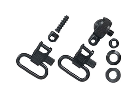 Uncle Mike's 15612 Magnum Swivel Set Quick Detach 115 MC Blued 1" Loop for Most Pump & Auto Shotguns