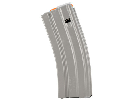 DuraMag 3023002178CPD Speed 30rd 223 Rem/300 Blackout/5.56x45mm NATO for AR-15 Gray w/ Orange Follower Detachable