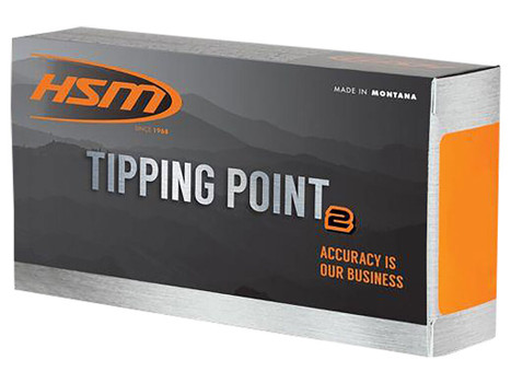 HSM Tipping Point 2 Super Shock Tip 6.5x55 Swedish 140 gr Hornady SST 20 Per Box/ 25 Case