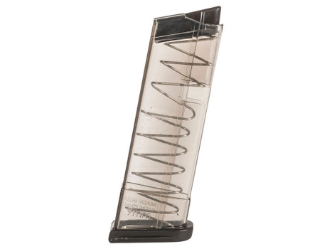 ETS Group SMKGLK439 Pistol Mags 9rd Extended 9mm Luger Compatible w/ Glock 43 Smoke Polymer