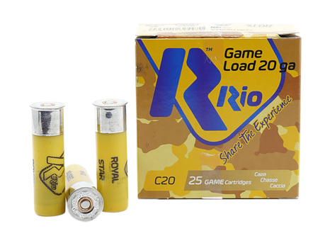 Rio Ammunition RSL20 Royal Star  20Gauge 3.875" 25 Per Box/10 Case                                                                                                                                      