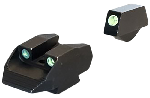 Kimber Mfg.,inc ML11231 K6S Night Sight Set  Green/Tritium Black Outline Front Sight-Green/Tritium Black Outline Rear Sight                                                                             