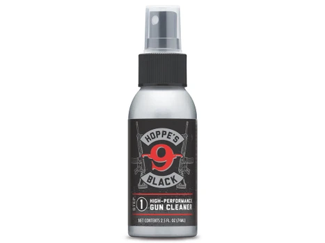 Hoppe's HBC2 Black Gun Cleaner Removes Oil Grease & Dirt 2.50 oz. Aluminum Pump Bottle