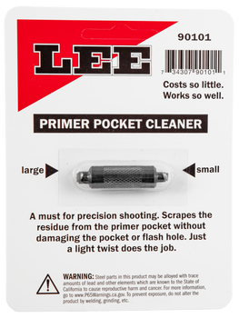 Lee Precision 90101 Primer Pocket Cleaner                                                                                                                                                               