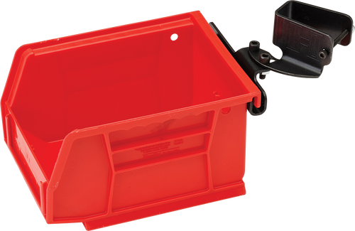 Hornady 366692 Lock-N-Load Universal Bin and Bracket Red Plastic Works With Lock N Load Reloading Press                                                                                                 