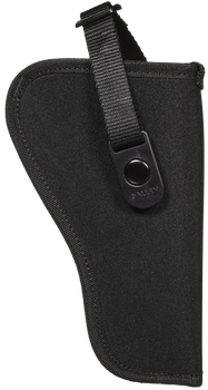 Allen 44802 Cortez  Size 02 OWB Style Black Polyester, Adjustable Strap & Belt Loop Mount Type fits 3-4" Barrel Medium-Large DA Revolver Right Hand                                                     