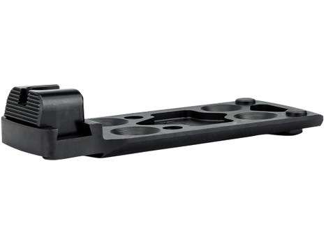 Kimber Mfg.,inc 4200423 KDS9C Dovetail Rear Sight Optic Plates Kit Black/Blank Rear Sight