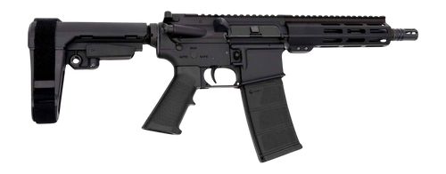 Andro Corp Industries 3008CB ACI-15 CQB 300 Blackout 30+1 8" Black Nitride Threaded Barrel, Black Anodized Aluminum Receiver w/Picatinny Rail, M-LOK Handguard, Black Polymer SBA3 Pistol Brace, A2 Grip