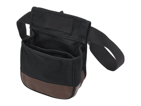 USP P23010 DIVIDED SHELL POUCH BLK/BRN