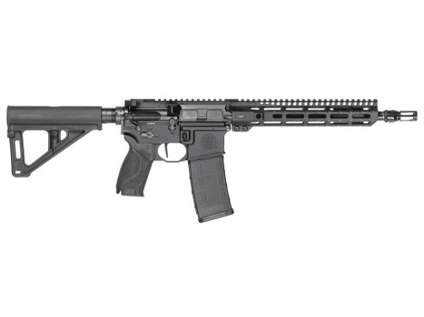Smith & Wesson 14603 M&P 15 Axe Pistol 5.56 NATO 30+1 11.50" Black Armornite Threaded Barrel, Black Hardcoat Anodize Aluminum Receiver w/Picatinny Rail, M-LOK Handguard, Black Polymer Magpul BTR Brace