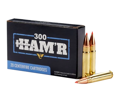 Wilson Combat A300HMR110VMAX   300HAM'R 110gr V-Max 20 Per Box/10 Case                                                                                                                                  