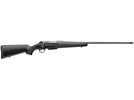 Winchester Repeating Arms 535801220 XPR Extreme 308 Win Tungsten Cerakote Fluted Threaded Barrel & Drilled & Tapped Steel Receiver, Fixed Black Synthetic Stock