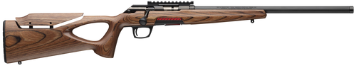 Winchester Repeating Arms 5252281003 Xpert Target 21 Sharp 10+1 18" Matte Black Threaded Bull Barrel, Matte Black Picatinny Rail Steel Receiver, Brown Adj Comb & LOP Thumbhole Laminate Stock          