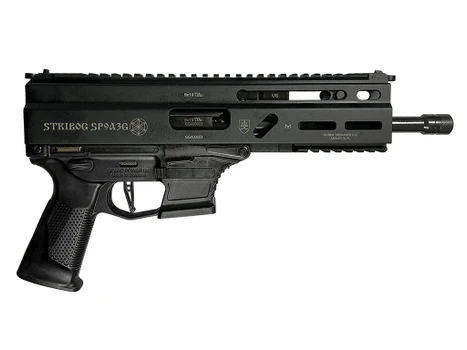 Grand Power 810091158180 Stribog SP9A3G *CA Compliant 9mm Luger 16" Black