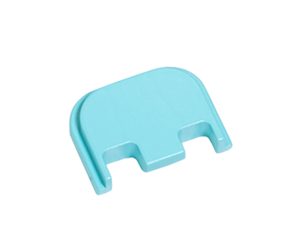 Timber Creek Outdoors GL43XSCPRE Glock 43X/48 Slide Cover Plate Robin's Egg Blue Aluminum                                                                                                               