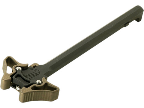 Timber Creek Outdoors EMAMBICHBB Mini Enforcer Charging Handle Burnt Bronze Billet Aluminum Ambidextrous Hand
