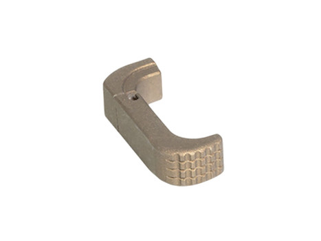 Timber Creek Outdoors GL43XEMRBB Glock 43X Extended Magazine Release Anodized Burnt Bronze Aluminum