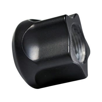 Timber Creek Outdoors 5/824TPBLC Thread Protector  Black Billet Aluminum 5/8"x24                                                                                                                        