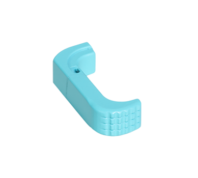 Timber Creek Outdoors GL43XEMRRE Glock 43X Extended Magazine Release Anodized Robin's Egg Blue Aluminum                                                                                                 