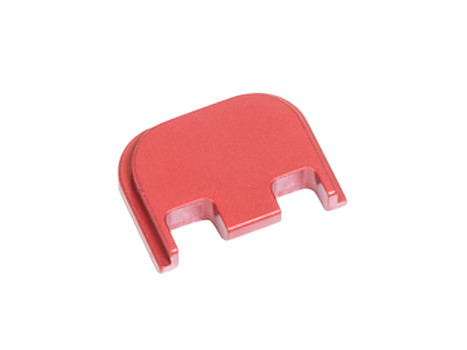 Timber Creek Outdoors GL43XSCPR Glock 43X/48 Slide Cover Plate Red Aluminum