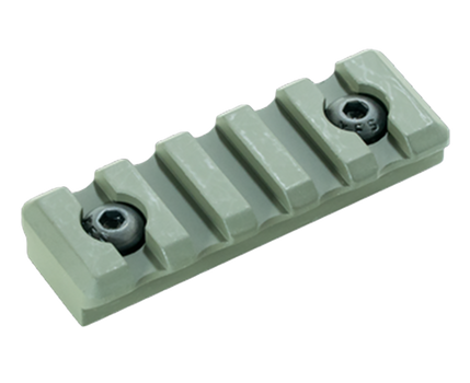 Timber Creek Outdoors M5SPROD M-LOK 3 Slot Picatinny Rail  OD Green Aluminum Fits AR-Platform                                                                                                           
