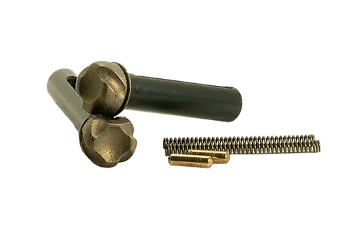 Timber Creek Outdoors AR10TPSBB  Takedown Pin Set AR-10 Compatible w/ Mil-Spec Lower Burnt Bronze Aluminum                                                                                              