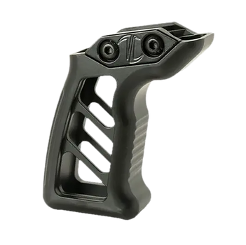 Timber Creek Outdoors EVFGBL Enforcer Vertical Foregrip Black Billet Aluminum                                                                                                                           