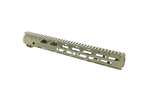 Timber Creek Outdoors G10HGF Greyman  Aluminum 10" M-LOK Handguard for AR-15                                                                                                                            