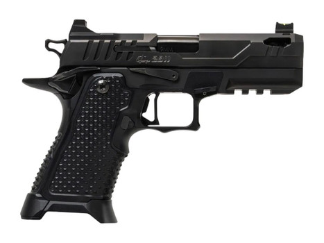 Oa Defense 2311 Pro Elite Compact Frame 9mm Luger 21+1 4.25" DLC Black Steel Optic Ready/Serrated Slide, Black Aluminum Frame w/Picatinny Rail, Black Aluminum Grip, Ambidextrous