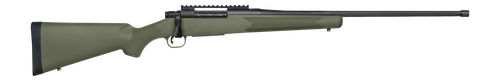Mossberg 28223 Patriot  6.5 PRC 4+1 24" Matte Blued Fluted Threaded Barrel, OD Green Synthetic Stock                                                                                                    