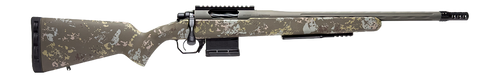 Horizon Firearms HRF-VA2-22CM-18R Vandal 2 22 Creedmoor 18" Mil-Spec OD Green Skip Dash Fluted/Threaded Barrel, Mil-Spec OD Green Receiver w/Picatinny Rail, Arca Rail Forend, Timberline Iota BKS Stock