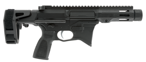 Maxim Defense  MD9 K SCW 9mm Luger 4.50" Black Nitride Threaded Barrel, Arid Brown Anodized Aluminum Receiver w/Picatinny Rail, Arid Black Maxim SCW Pistol Brace, Arid Brown Polymer Grip              